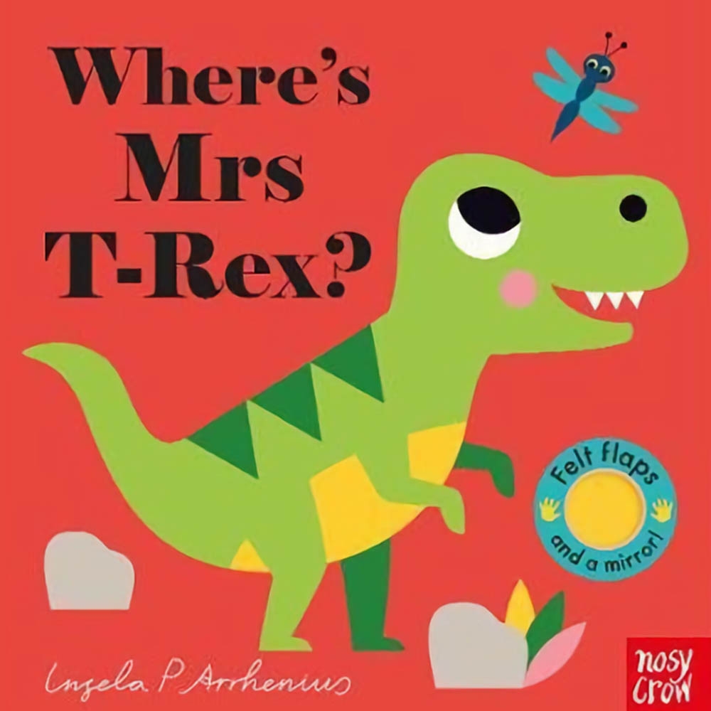 Where's Mrs T-Rex? 暴龍在哪裡?不織布翻翻書