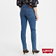 Levis 女款 Skinny高腰排釦緊身牛仔褲 褲管不收邊 微磨損細節 彈性布料 product thumbnail 2