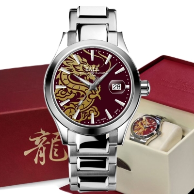 BALL 波爾錶 Engineer III 龍年限定款 限量金龍 機械腕錶 NM9026C-S42J-RD
