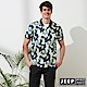 JEEP 時尚造型迷彩短袖POLO衫-綠色 product thumbnail 1