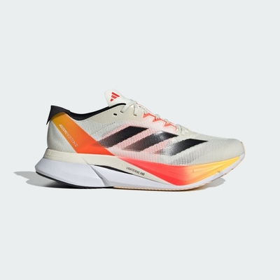 ADIDAS ADIZERO BOSTON 12 M 男慢跑鞋-白粉橘-IG3320