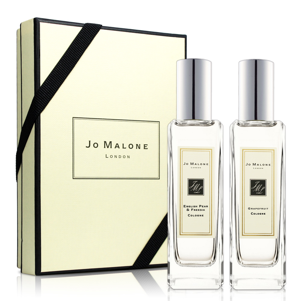 Jo Malone 淡香水2入組(英國梨與小蒼蘭香水30ml+葡萄柚30ml)-送品牌