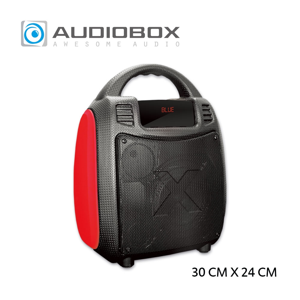 【AUDIOBOX】BBX 300 手提式藍牙無線多功能多媒體音箱_黑紅RD | 藍牙喇叭 | Yahoo奇摩購物中心