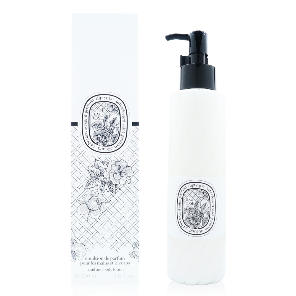 Diptyque Eau Rose 玫瑰之水手部及身體潤膚乳 200ML (平行輸入)