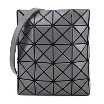 ISSEY MIYAKE 三宅一生 BAOBAO PRISM MATTE斜背包-鐵灰