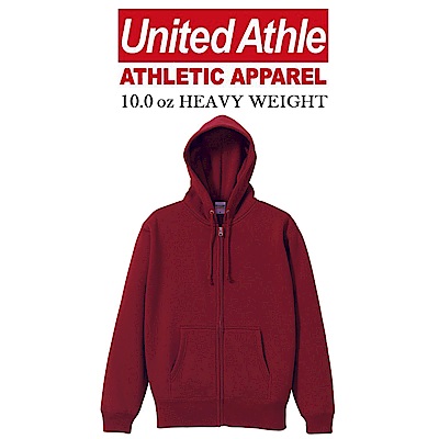 日本United Athle連帽外套 ZIP JACKET 亞規重磅磨毛UA