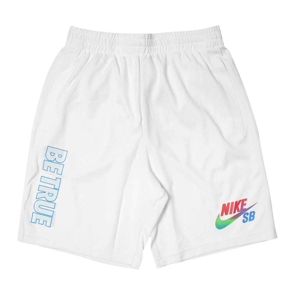 Nike 短褲 BETRUE Shorts 男款 白 休閒 透氣 親膚 抽繩 寬鬆 褲子 DV1881-133