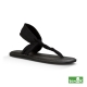 SANUK 輕量設計瑜珈墊人字涼鞋-女款(黑色)1014681 BLK product thumbnail 1