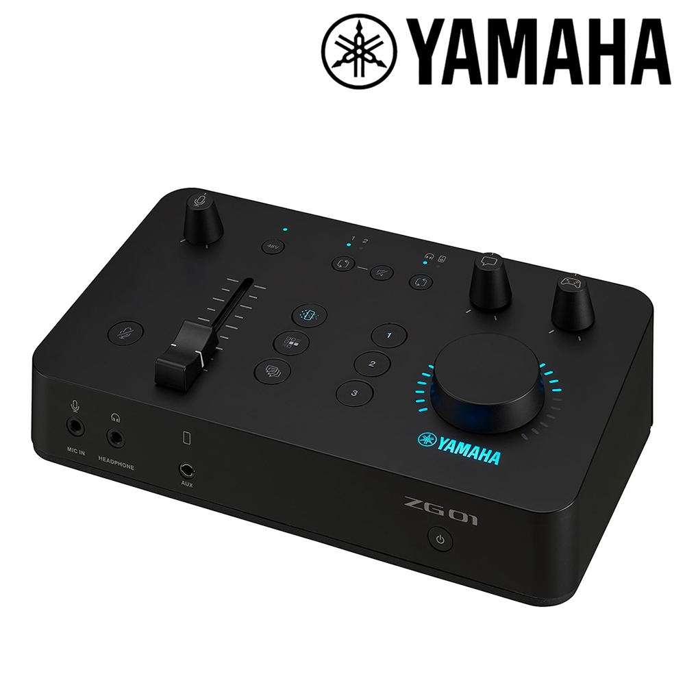 『YAMAHA 山葉』遊戲直播混音器套組 ZG01 / 公司貨保固