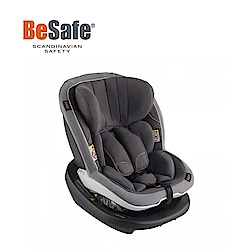 BeSafe 6個月-4歲 ISOfix 雙向兒童成長型汽座 最新I-Size標準(精靈灰)