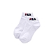 FILA 基本款棉質踝襪-白色 SCY-1000-WT product thumbnail 1
