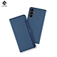 CASE SHOP Samsung A14 5G 前收納側掀皮套-藍 product thumbnail 1