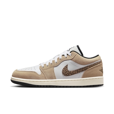 NIKE AIR JORDAN 1 LOW SE 男運動休閒鞋-白/卡其-DZ4130201