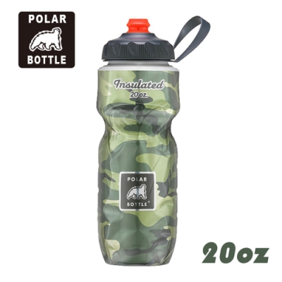 【Polar Bottle】 20oz噴射保冷水壺 Camo 迷彩系列