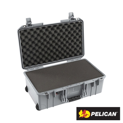 美國 PELICAN 1535 Air 氣密箱含泡棉輪座-銀色