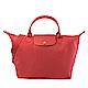 LONGCHAMP Le Pliage Neo厚尼龍短把兩用包(亮紅/M) product thumbnail 1