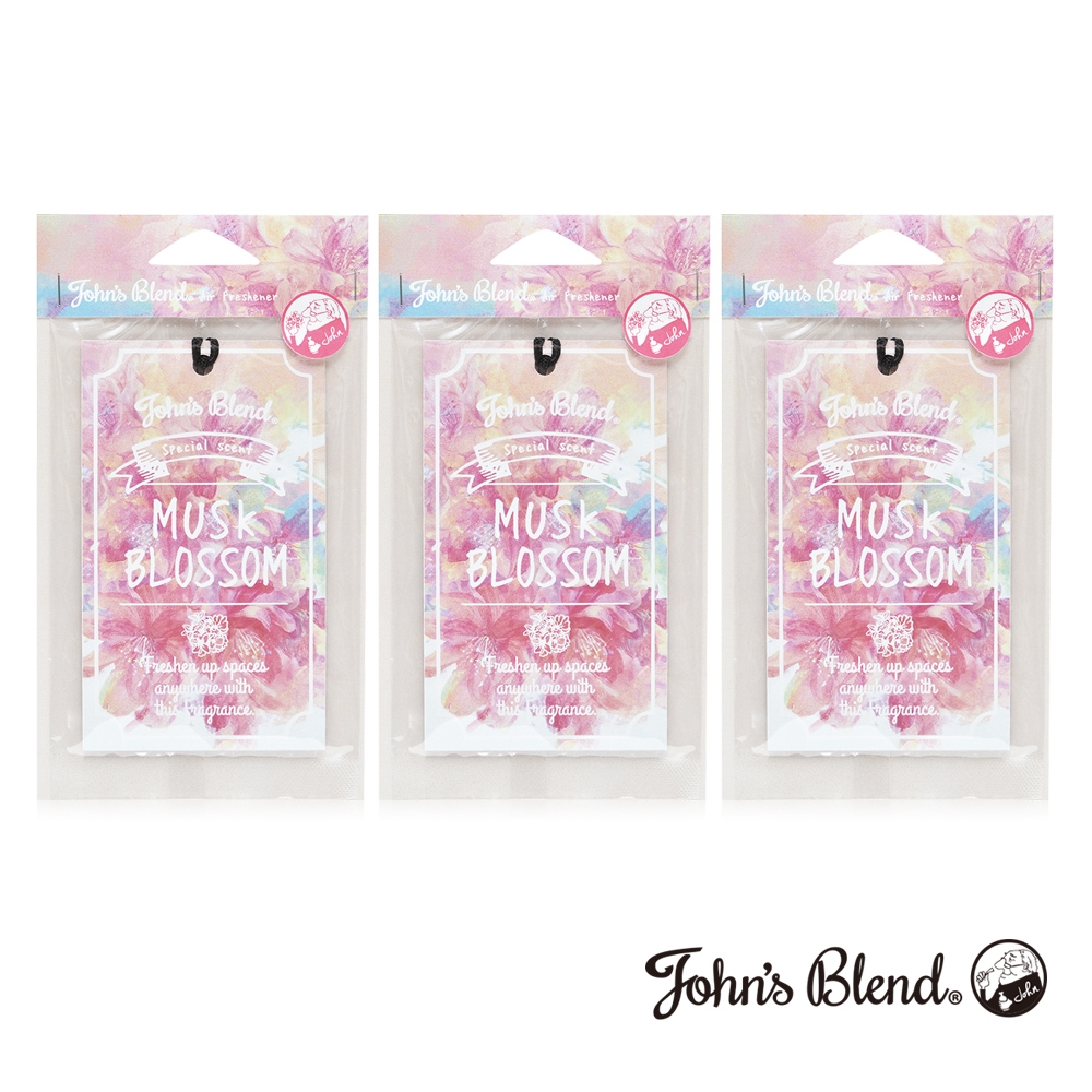 John’s Blend 香氛掛片-3入組-八重櫻花