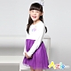 Azio Kids 女童 洋裝 可愛貓咪氣球澎澎紗裙洋裝 (紫) product thumbnail 1