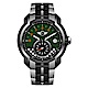 MINI Swiss Watches 旗幟飄飄賽車錶(MINI-49ES)-綠/45mm product thumbnail 1