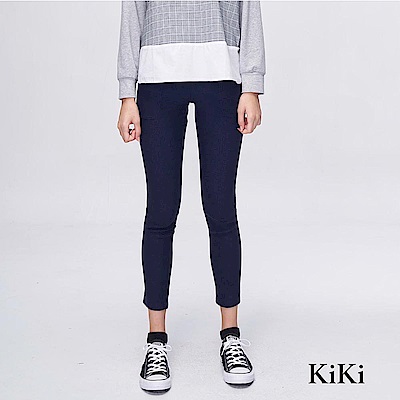 【KiKi】簡約修身-長褲(共二色)