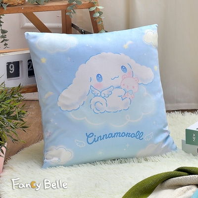 義大利Fancy Belle Sanrio-晚安大耳狗 麂皮靠墊 45*45CM