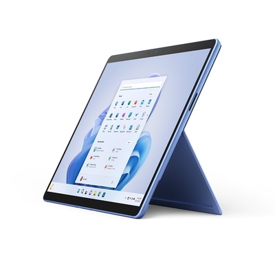 [附特製專業鍵盤+手寫筆組]微軟Surface Pro 9 i5 8G 256G EVO 寶石藍平板QEZ-00050