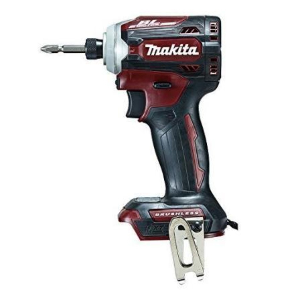 (日本製)MAKITA牧田 DTD172(酒紅色) 18V無刷衝擊起子機(5.0A*2)