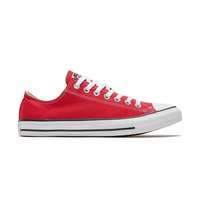 Converse All Star 男女 紅 低筒 運動 帆布 休閒鞋 M9696C