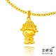 金緻品 黃金墜子 Q版慈祥媽祖 0.74錢 product thumbnail 1