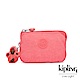 Kipling 甜美蜜桃橘素面三夾層配件包-CREATIVITY S product thumbnail 1