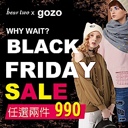 beartwoxgozo任2件$990