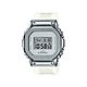 CASIO卡西歐 G-SHOCK 金屬簡約電子錶-灰白x半透明錶帶_GM-S5600SK-7_38.4mm product thumbnail 1