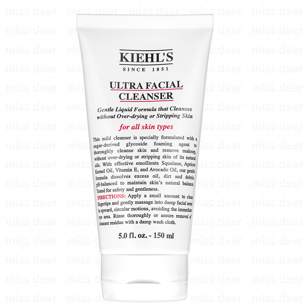 KIEHLS契爾氏 冰河保濕潔面乳150ml (國際航空版) (效期至2025/06)