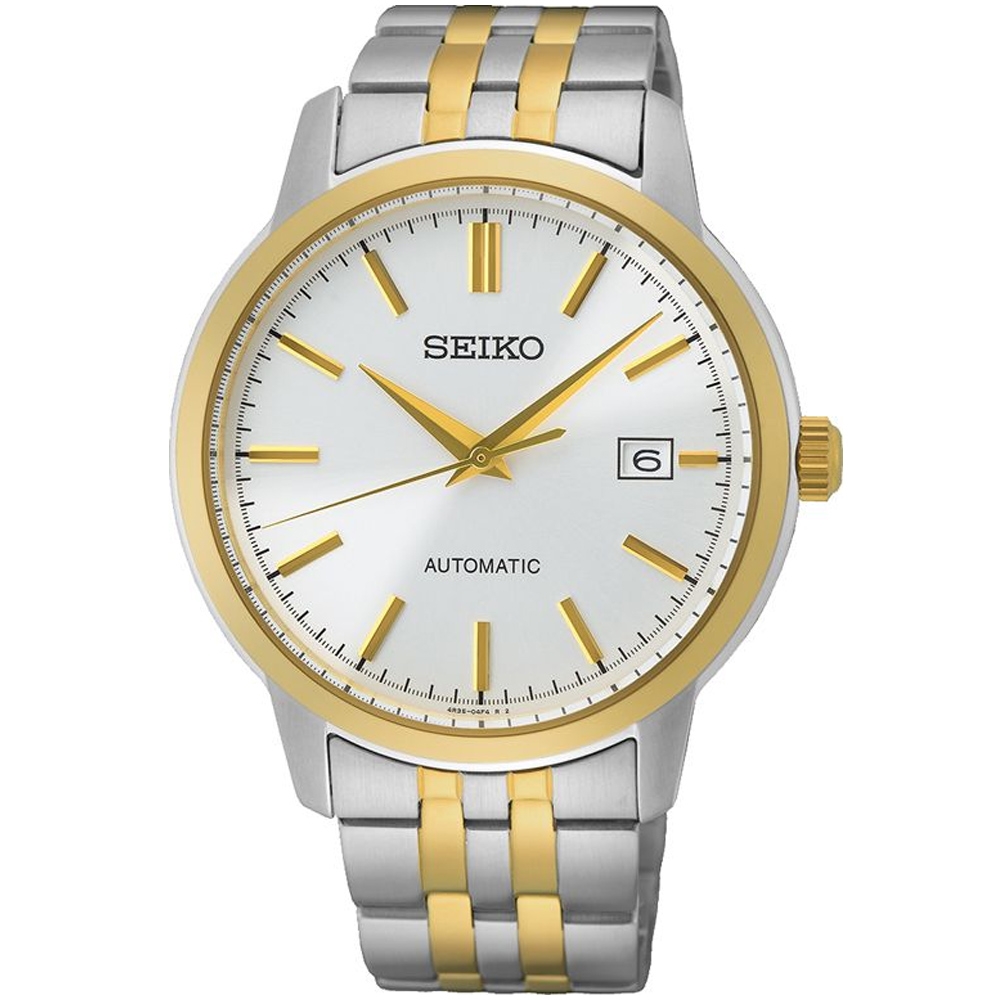 SEIKO精工 CS系列簡約紳士機械腕錶 4R35-05J0G/SRPH92K1