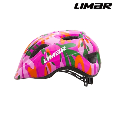LIMAR 兒童自行車用防護頭盔 KID PRO M / 粉 (PINK FOLIAGE)