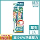 日本獅王LION 細潔兒童牙刷 6-12歲 2入(顏色隨機出貨) product thumbnail 1