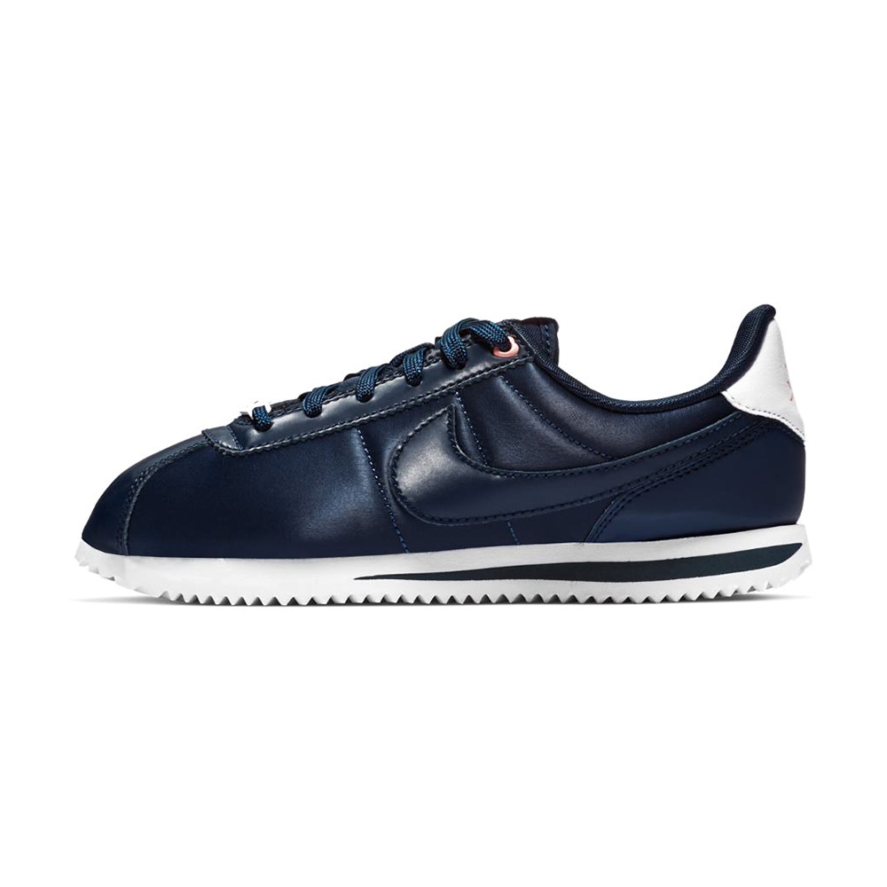 Nike Cortez Basic TXT VDAY GS 女鞋大童鞋深藍色情人節限定阿甘鞋休閒