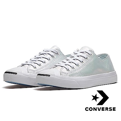 CONVERSE-Jack Purcell 女休閒鞋-白