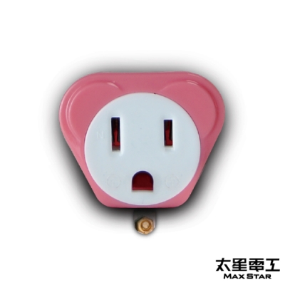 太星電工 熊安全 3P轉2P變換插頭(6入) AEA511*6