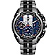 MINI Swiss Watches極速運動計時腕錶(MINI-02S)-藍/鋼帶款 product thumbnail 1