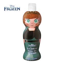 Disney Frozen Anna 安娜2合1沐浴洗髮精 400ml(萌Q收藏版)