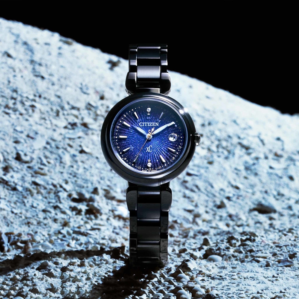 Citizen 星辰xc 星空藍超級鈦50週年限定女錶es9466 57l Xc 系列 Yahoo奇摩購物中心