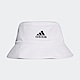 Adidas Cotton Bucket [H36811] 男女 漁夫帽 運動 休閒 田徑 慢跑 遮陽帽 白 product thumbnail 1