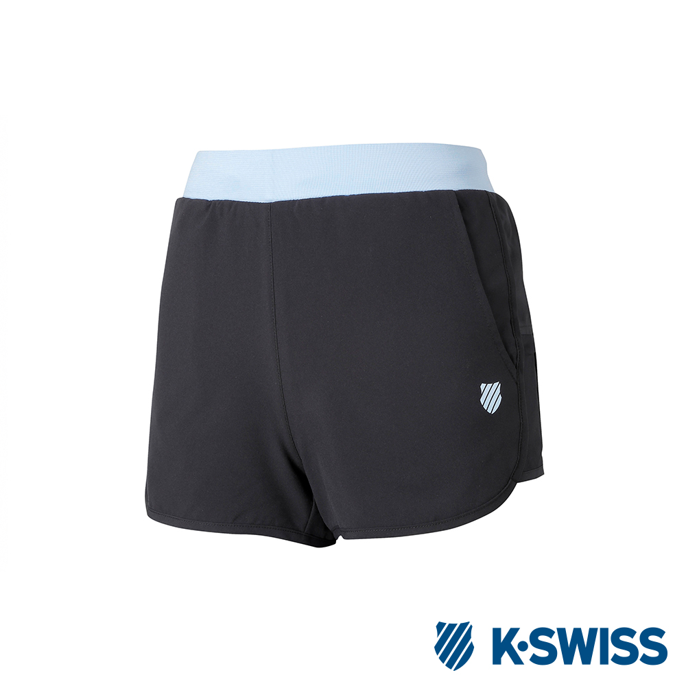 K-SWISS PF Shorts 運動短褲-女-黑