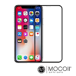 Mocoll - 2.5D 滿版 , 9H 鋼化玻璃膜 - iPhone Xs