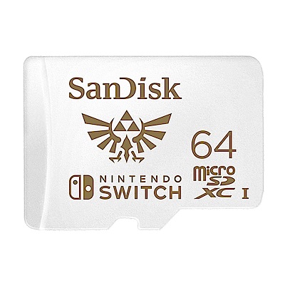 SanDisk Nintendo Switch 專用 MicroSDXC 64GB 記憶卡