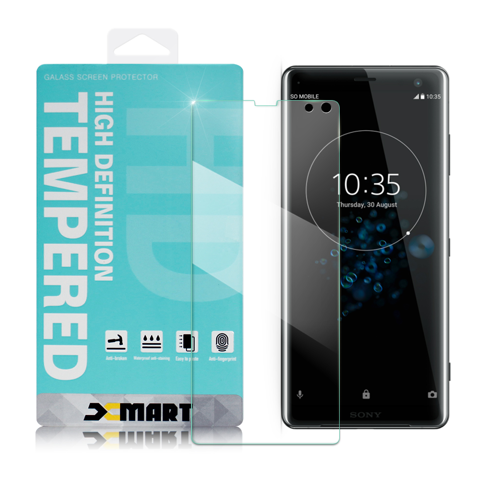 Xmart For Sony Xperia XZ3  薄型 9H 玻璃保護貼