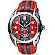 MINI Swiss Watches Cooper復古賽車錶(MINI-160301)-紅 product thumbnail 1