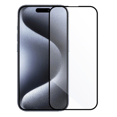 Metal-Slim Apple iPhone 15 Pro 0.3mm 3D全膠滿版9H鋼化玻璃貼