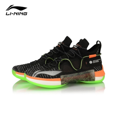 LI-NING 李寧 閃擊VI Premium 專業籃球鞋 標準黑 (ABAP071-2)